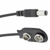 Empire Guitars Voodoo Lab PPBAT Battery Snap To Straight 2.1mm Cable - 18"