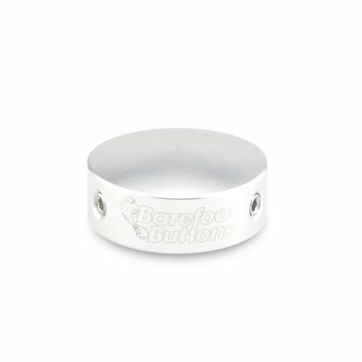 Hot Sale 😉 Empire Guitars Barefoot Buttons V1 Silver 17-V1-ST-SV Accessories 👍 1 Empire Guitars Barefoot Buttons V1 Silver 17-V1-ST-SV Accessories