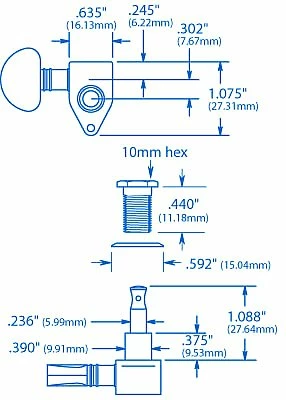 Flash Sale โจ Empire Guitars Accessories Grover 102N Rotomatic Guitar Tuning Keys 3+3 Tuning Heads ๐ 1 Empire Guitars Accessories Grover 102N Rotomatic Guitar Tuning Keys 3+3 Tuning Heads
