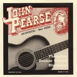 Empire Guitars John Pearse Strings Bluegrass 12-56 Phosphor Bronze JP650LM