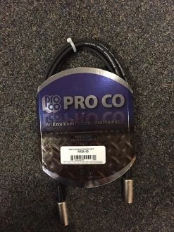 Empire Guitars Accessories Pro Co 10ft Midi Cable (5 Pin)
