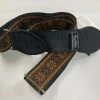 Empire Guitars Souldier Straps Poinsettia Brown Black Ends GS0907BK02BK *Free Shipping In The US*