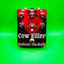 Effects Demonic Machines Cow Killer Bass Fuzz *Free Shipping In The USA*
