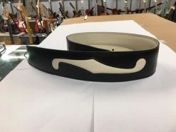 Accessories LM Products F-Hole Black Guitar Strap *Free Shipping In The USA*