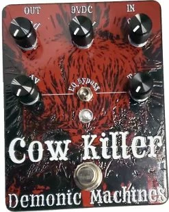 Effects Demonic Machines Cow Killer Bass Fuzz *Free Shipping In The USA*