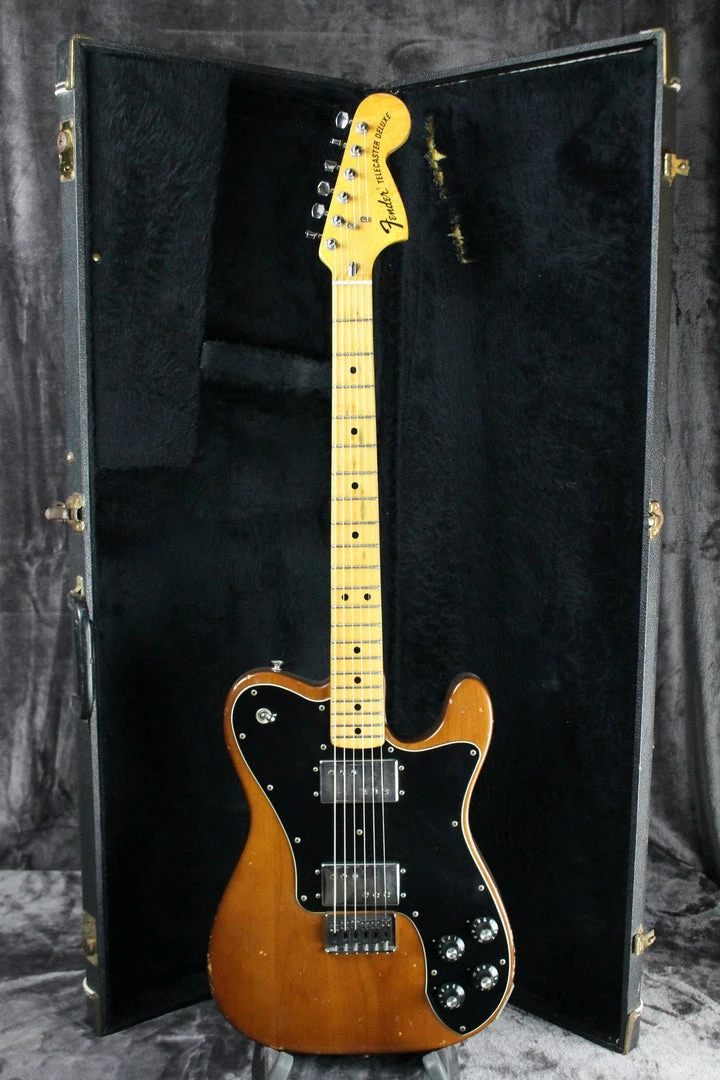 Hot Sale ๐คฉ Electric 1973 Fender Telecaster Deluxe ๐ 14 Electric 1973 Fender Telecaster Deluxe