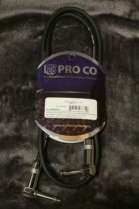 Buy 🤩 Empire Guitars Accessories Pro Co Instrument Cable L/L 3 Ft EGLL-3 *Free Shipping In The USA* 🎁 1 Empire Guitars Accessories Pro Co Instrument Cable L/L 3 Ft EGLL-3 *Free Shipping In The USA*