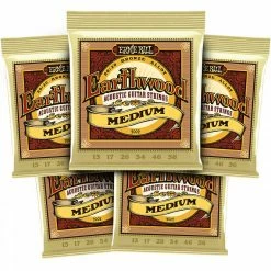 Empire Guitars Accessories Ernie Ball Earthwood Medium 80/20 Bronze Acoustic Strings 5 Packs(13 -56) *Free Shipping In The USA*