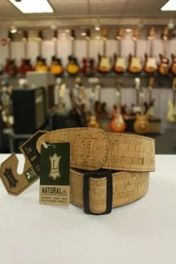 Empire Guitars Levy's Solid Natural Cork Natural Vegan Guitar Strap MX8-NAT *Free Shipping In The USA* Accessories