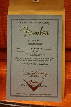 Promo ✔️ Empire Guitars 2005 Fender Custom Shop '67 Reissue Telecaster NOS 😀 16 Empire Guitars 2005 Fender Custom Shop '67 Reissue Telecaster NOS