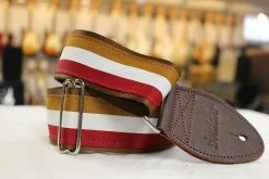 Empire Guitars Accessories Souldier Spice Guitar Strap With Brown Leather Ends *Free Shipping In The USA*