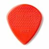 Empire Guitars Accessories Dunlop Max-Grip Jazz III Nylon Picks, 6 Pack- 471P3N Red