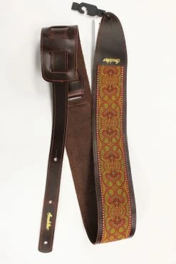 Accessories Souldier Arabesque Red Torpedo Guitar Strap *Free Shipping In The USA*