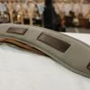 Empire Guitars Souldier Plain Saddle Strap Brown With Olive/Grey Pad*Free Shipping In The USA*