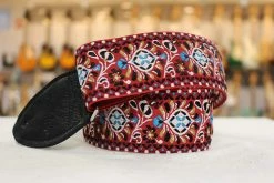 Empire Guitars Souldier Hendrix Red/White Guitar Strap *Free Shipping In The USA* Accessories