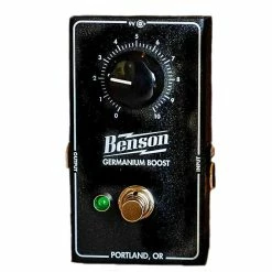 Empire Guitars Benson Amps Germanium Boost Studio Black *Free Shipping In The US*
