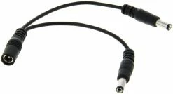 Empire Guitars Voodoo Lab PPAY Dual 2.1mm Male To 2.1mm Female Standard Polarity Voltage Doubling Adapter - 4"