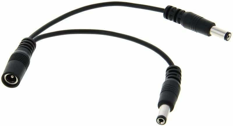 Brand new ⭐ Empire Guitars Voodoo Lab PPAY Dual 2.1mm Male To 2.1mm Female Standard Polarity Voltage Doubling Adapter - 4" 💯 1 Empire Guitars Voodoo Lab PPAY Dual 2.1mm Male To 2.1mm Female Standard Polarity Voltage Doubling Adapter - 4"
