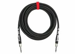 Empire Guitars Rattlesnake 20' Black Strait To Strait Black Instrument Cable *Free Shipping In The USA*