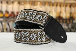 Empire Guitars Souldier Greenwich White/Tan Guitar Strap *Free Shipping In The USA* Accessories