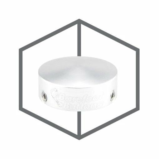 Best Pirce 😍 Empire Guitars Barefoot Buttons V2 👗 Skirtless Silver 17-V2-SK-SV Accessories 🎁 1 Empire Guitars Barefoot Buttons V2 Skirtless Silver 17-V2-SK-SV Accessories