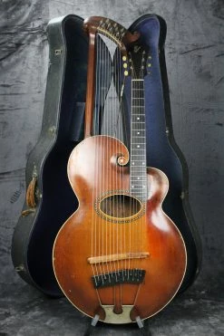 Empire Guitars Gibson Style U Harp Guitar Acoustic