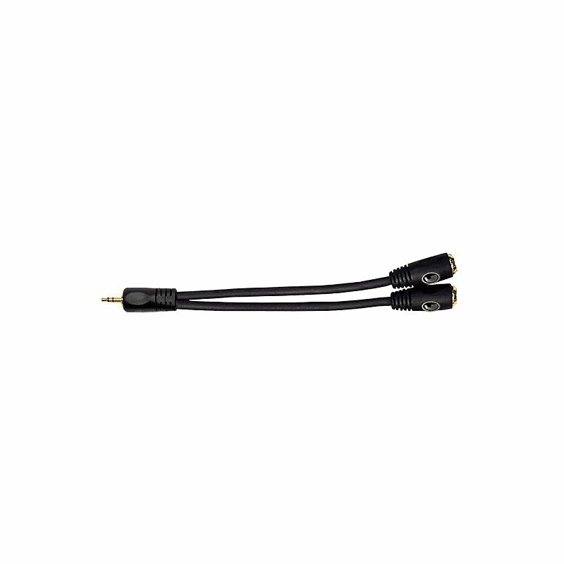 Hot Sale 🛒 Empire Guitars D'Addario Stereo To Dual 1/8" Female Stereo Adapter- PW-P047ZZ 🤩 1 Empire Guitars D'Addario Stereo To Dual 1/8" Female Stereo Adapter- PW-P047ZZ