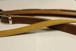 Empire Guitars Souldier Saddle Strap Plain Tan Leather / Tan Pad *Free Shipping In The USA* Accessories