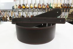 Empire Guitars Accessories Henry Heller HBL25-BRN/RED Guitar Strap *Free Shipping In The USA*