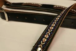 Empire Guitars Souldier "Laredo" Leather Saddle Guitar Strap *Free Shipping In The USA*