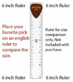 Empire Guitars Blue Chip TD40 Guitar Picks (Single Guitar Pick)