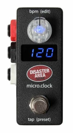 Empire Guitars Disaster Area Designs Micro.Clock Tap Tempo Controller *Free Shipping In The USA*