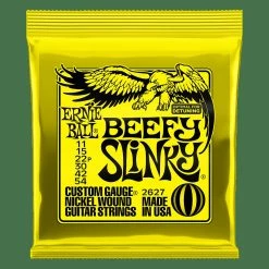 Empire Guitars Ernie Ball 2627 Beefy Slinky Nickel Wound Drop Tuning Electric Guitar Strings, .011 - .054