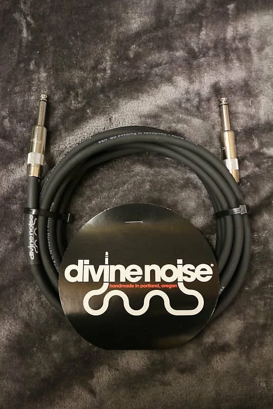 Hot Sale ❤️ Empire Guitars Divine Noise 25ft Instrument Cable ST-ST (Straight-Straight) Black *Free Shipping In The USA* Accessories 🎉 1 Empire Guitars Divine Noise 25ft Instrument Cable ST-ST (Straight-Straight) Black *Free Shipping In The USA* Accessories