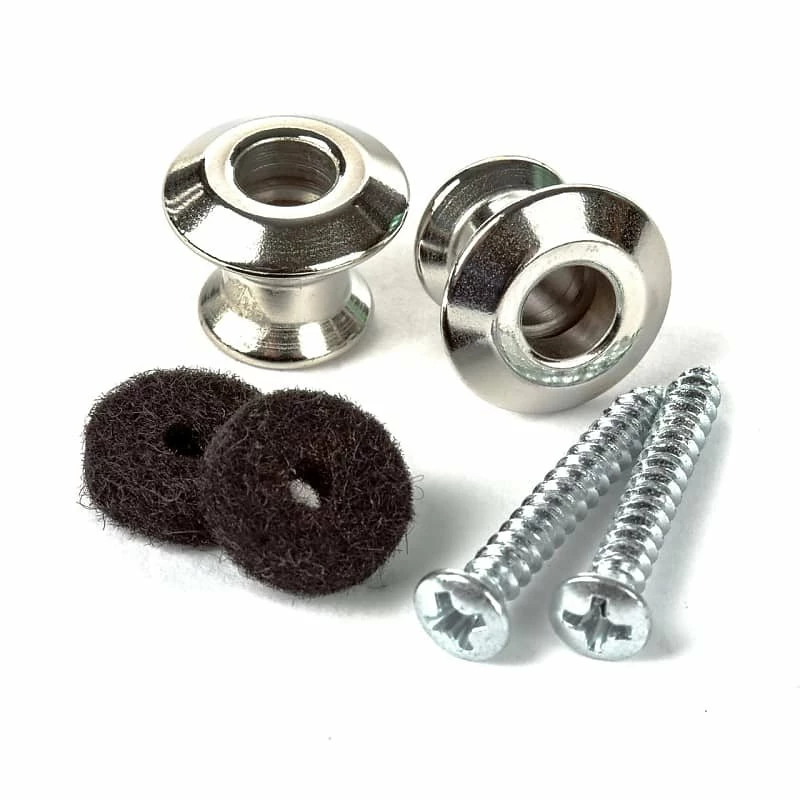 Discount 😀 Empire Guitars Dunlop 2PSLS031N StrapLok Strap Buttons Nickel 😀 1 Empire Guitars Dunlop 2PSLS031N StrapLok Strap Buttons Nickel