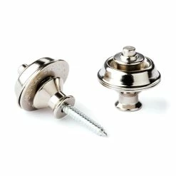 Empire Guitars Accessories STRAPLOK® STRAP RETAINERS DUAL DESIGN - NICKEL SLS1031N