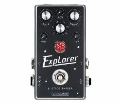 Empire Guitars Spaceman Effects Explorer 6 Stage Phaser Silver *Free Shipping In The USA*