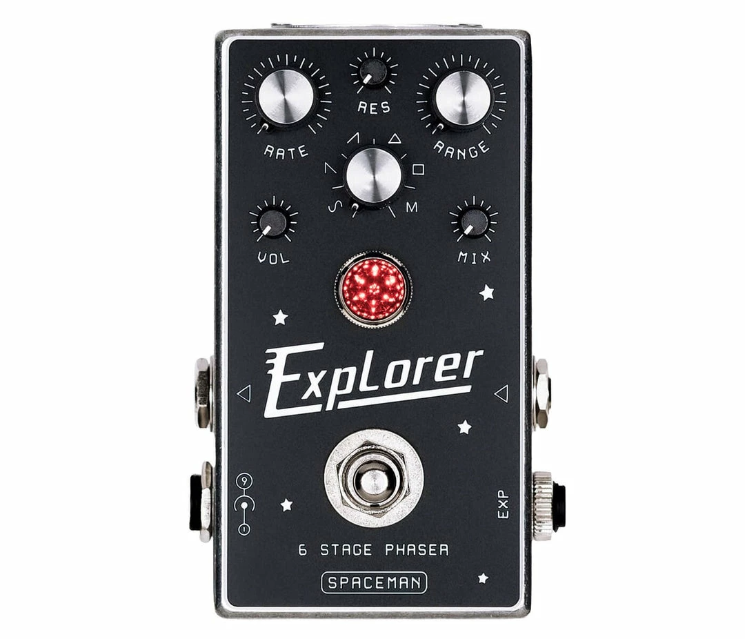 Brand new ๐ Empire Guitars Spaceman Effects Explorer 6 Stage Phaser Silver *Free Shipping In The USA* โญ 2 Empire Guitars Spaceman Effects Explorer 6 Stage Phaser Silver *Free Shipping In The USA*