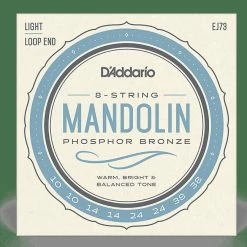 Empire Guitars D'Addario EJ73 Light Phosphor Bronze Mandolin Strings -3 Packs *Free Shipping In The USA* Accessories