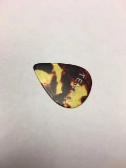 Empire Guitars Accessories Tempo Individual Guitar Pick / Mandolin Pick - Rare - Cool Tortoiseshell Coloring Used