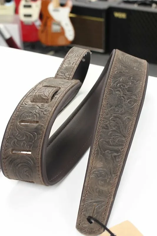Best deal ๐ LM Products LM Premier Leather Guitar Strap Brown Western Tooled PM-13 *Free Shipping In The USA* Accessories โ 1 LM Products LM Premier Leather Guitar Strap Brown Western Tooled PM-13 *Free Shipping In The USA* Accessories