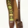 Empire Guitars Souldier Daisy Olive Torpedo Guitar Strap *Free Shipping In The USA*