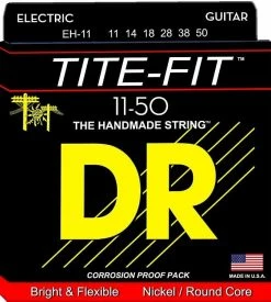 Empire Guitars Accessories DR EH-11 Tite Fit Heavy Electric Guitar Strings (11-50)