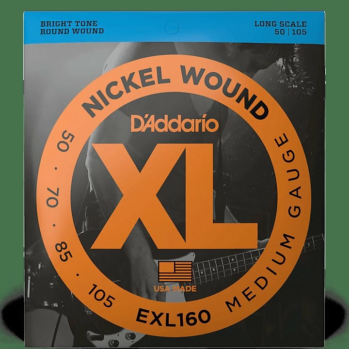 Deals 🧨 Empire Guitars D'Addario EXL160 Nickel Wound Long Scale Bass Guitar Strings, Medium Gauge Accessories 🧨 1 Empire Guitars D'Addario EXL160 Nickel Wound Long Scale Bass Guitar Strings, Medium Gauge Accessories