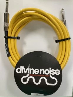 Empire Guitars Divine Noise 15ft Instrument Cable (Straight - Straight ) Yellow *Free Shipping In The USA* Accessories