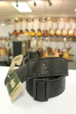 Empire Guitars Levy's Solid Black Cork Black Vegan Guitar Strap MX8-BLK *Free Shipping In The USA* Accessories