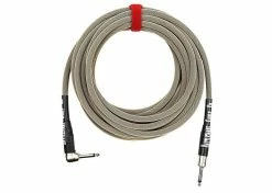 Empire Guitars Accessories Rattlesnake 20' Straight To Angle Dirty Tweed Instrument Cable *Free Shipping In The USA*