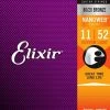 Empire Guitars Elixir 11027 Nanoweb 80/20 Bronze Acoustic Guitar Strings - Custom Light (11-52) Accessories