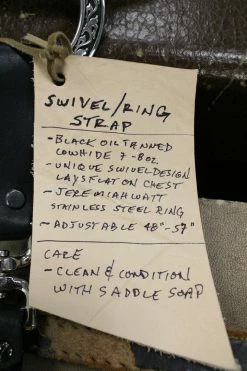 Empire Guitars Cheesecake Leather Swivel/Ring Guitar Strap Accessories