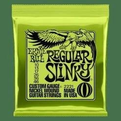 Empire Guitars Accessories Ernie Ball 2221 Regular Slinky Electric Guitar Strings, .010 - .046